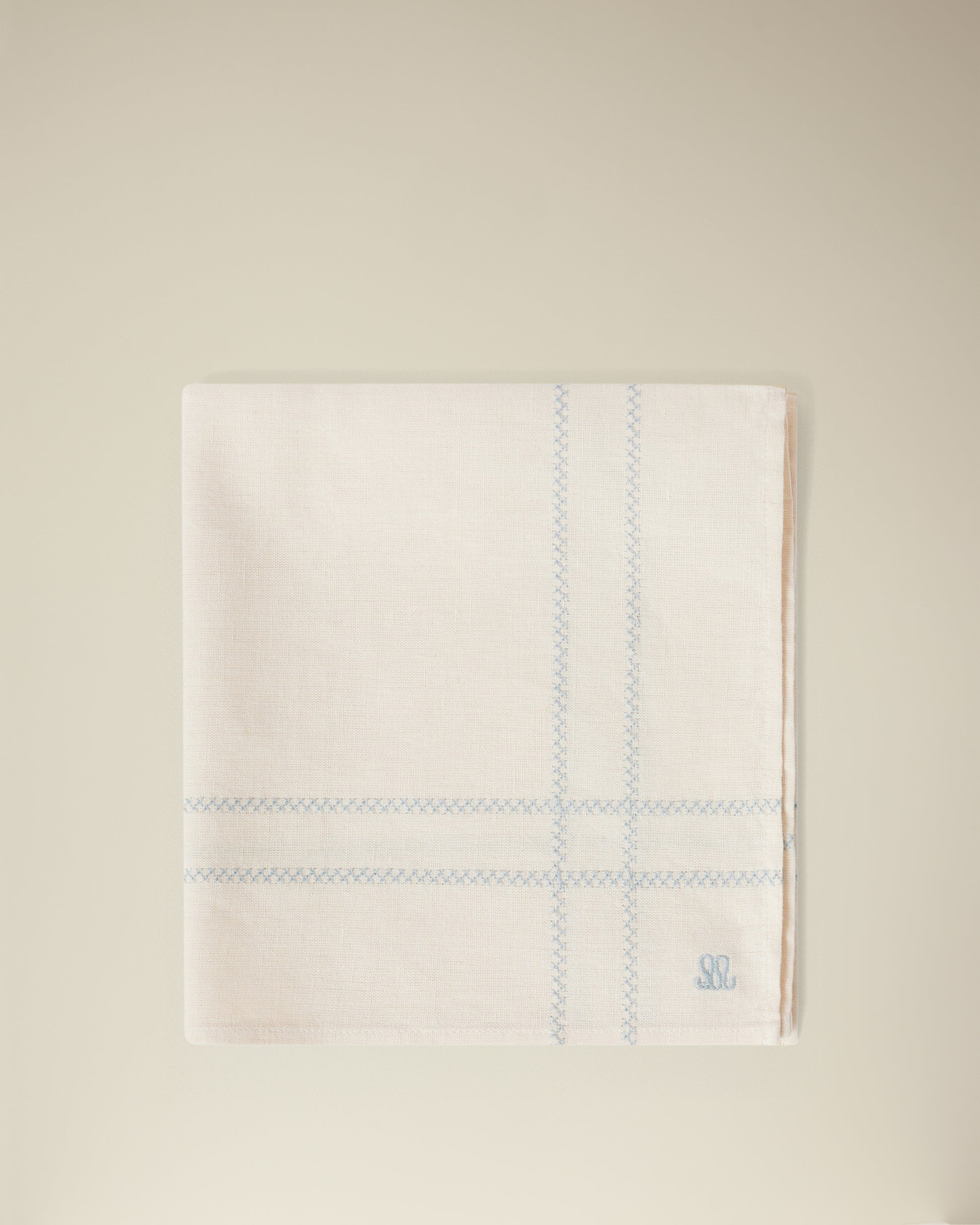 Serviette de table Libra - Pousse de tilleul haut de gamme Maison Sarah Lavoine Pousse de Tilleul Coton 45 cm 45 cm 1