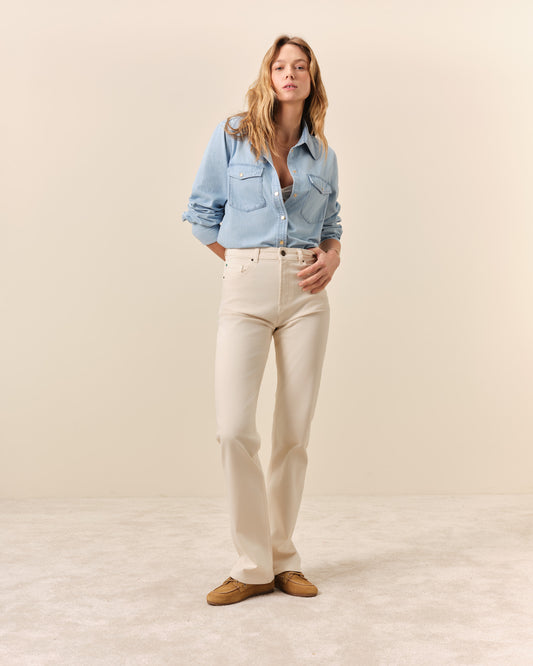 Raspail straight jeans - Ecru