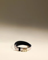 Monogram Bracelet - Black/Gold