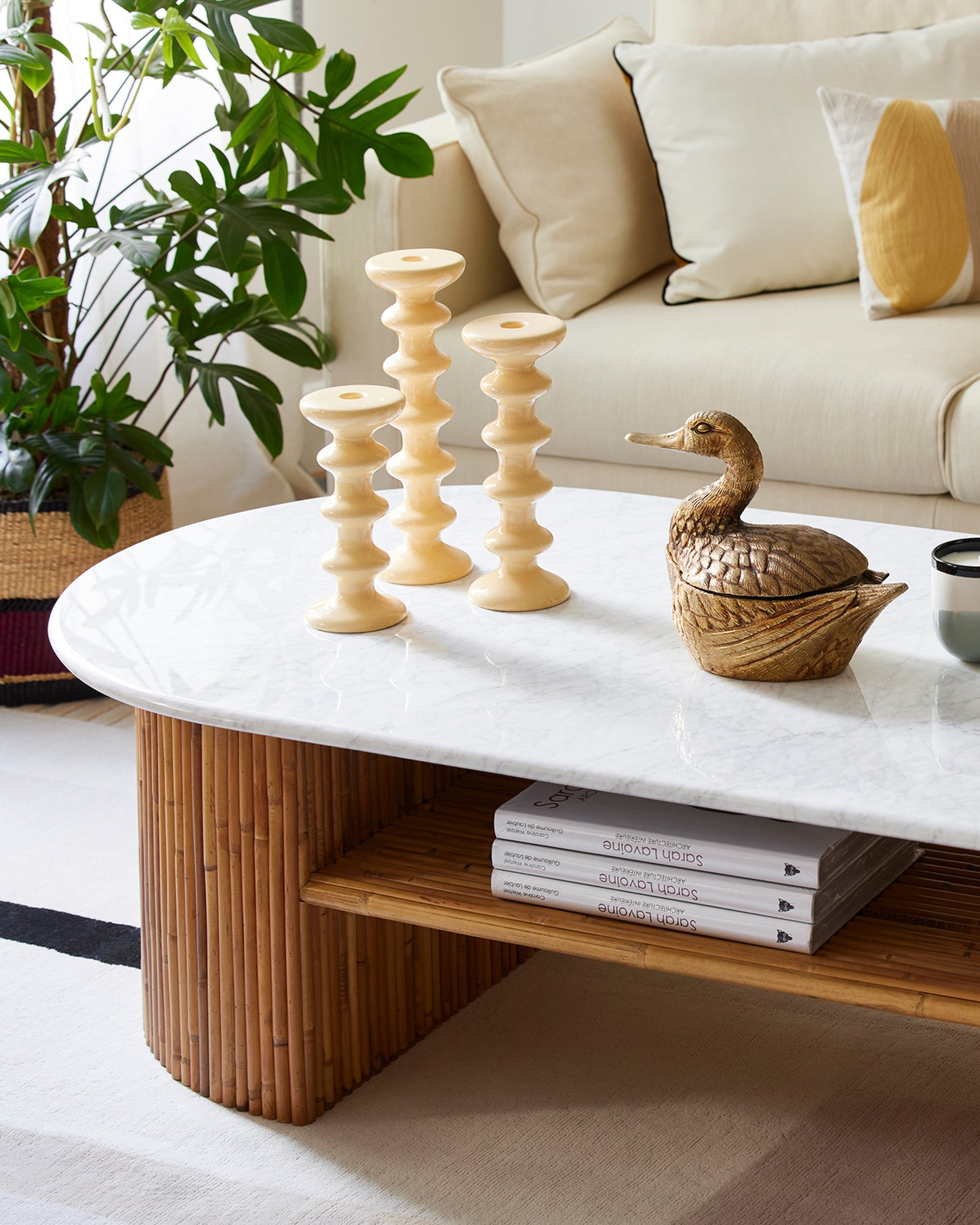 Table basse Riviera - Blanc