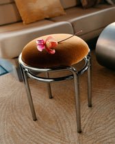 Moon Stool - Chrome