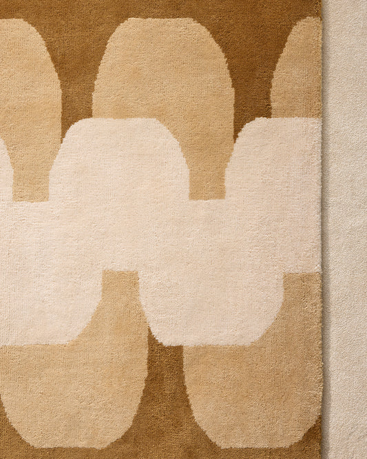 Tapis Cadence - ocre  3 - Décoration Design