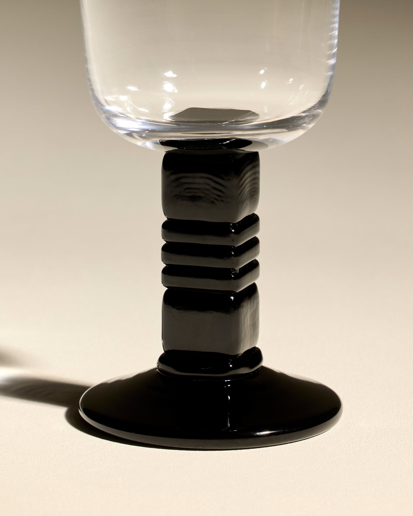 Verre à vin Pause - Noir  3 - Décoration Design