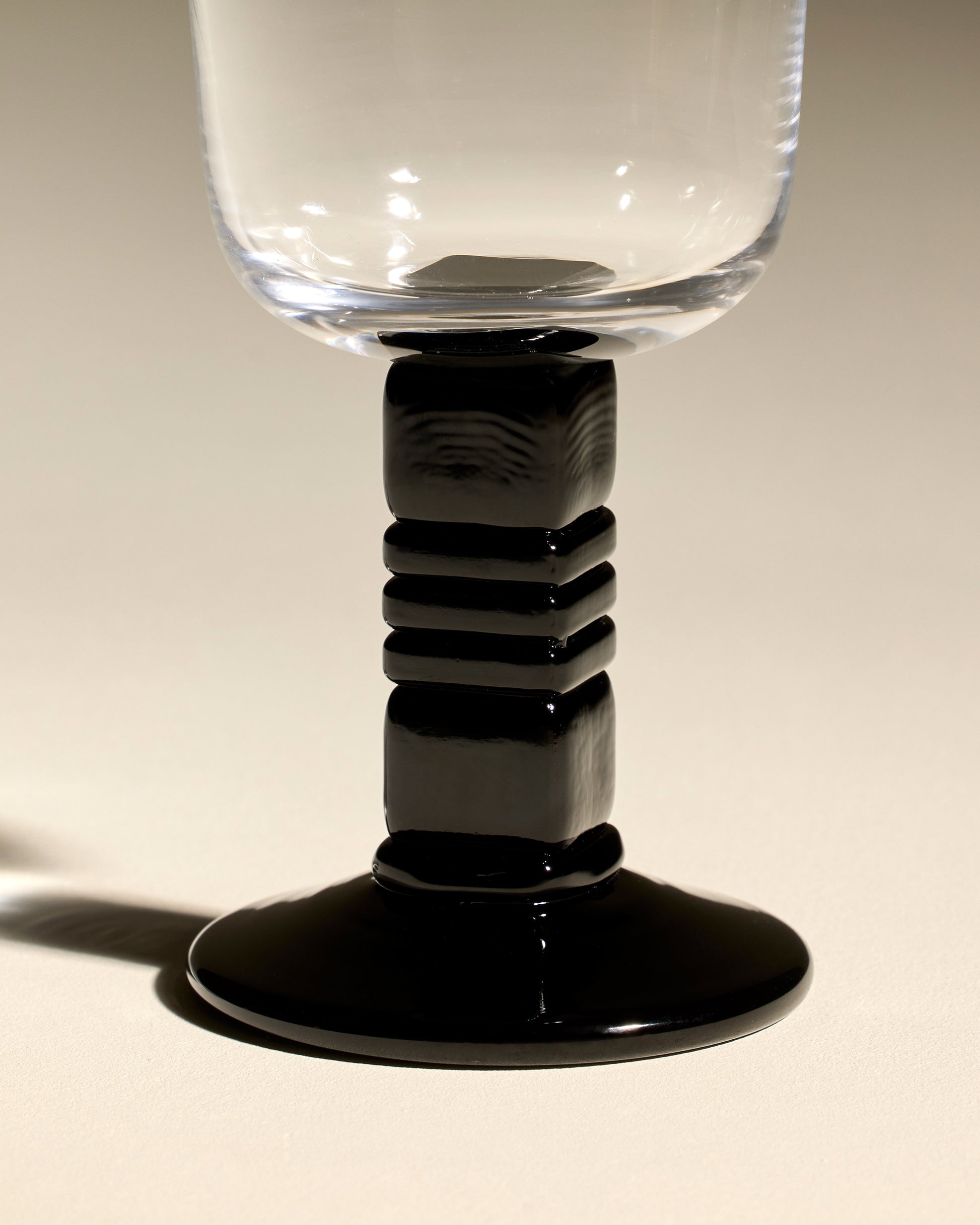 Verre à vin Pause - Noir  3 - Décoration Design