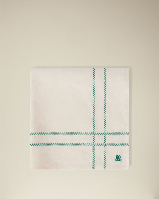 Libra Napkin - Forest Green