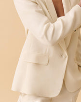 Veste de Smoking France - Blanc  2 - Mode Femme tendance