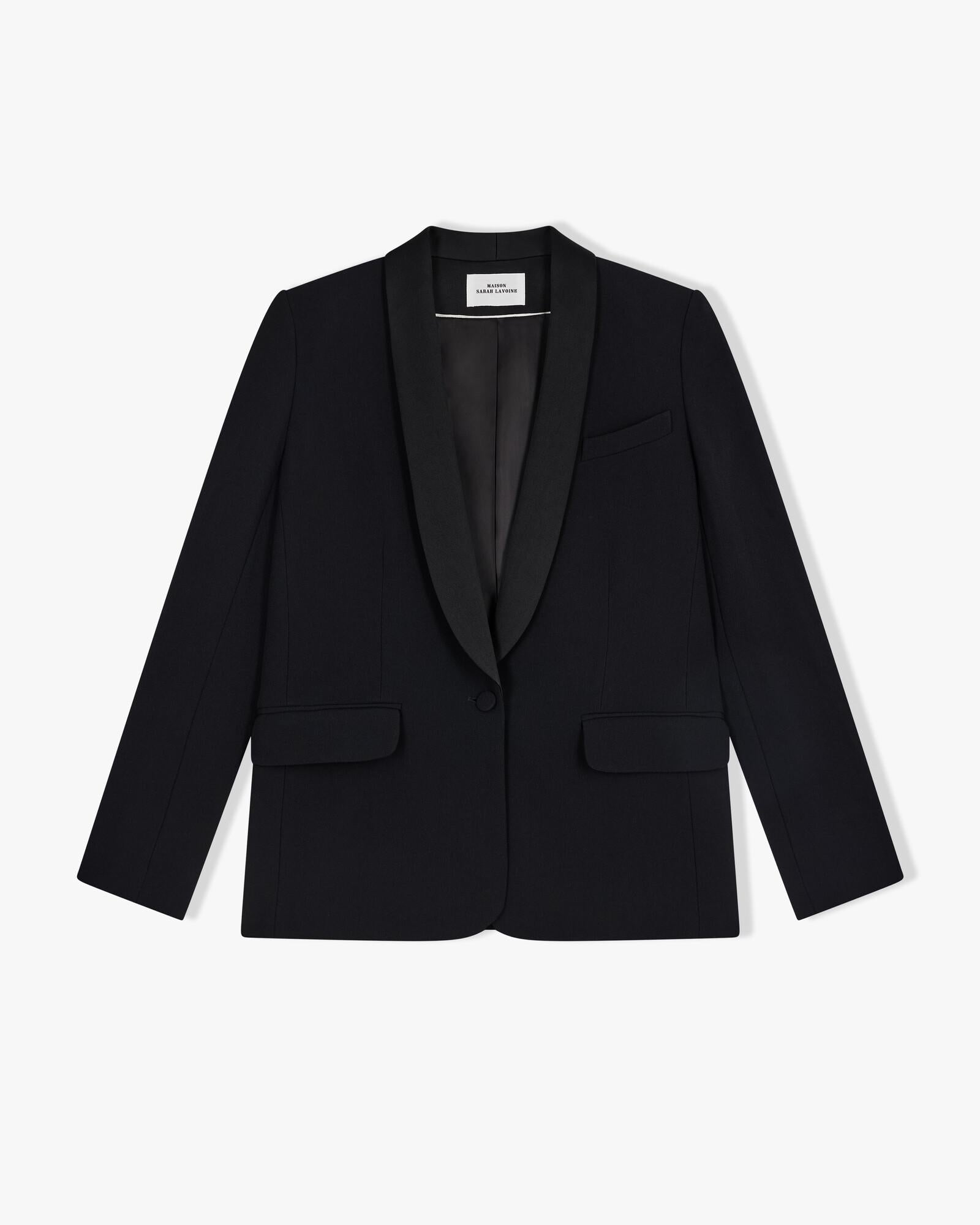 Veste de Smoking France - Noir  3 - Mode Femme tendance