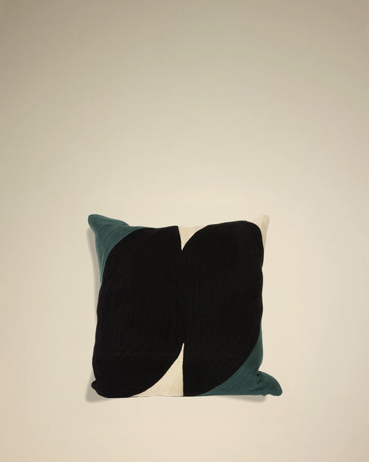 Coussin Illusion - Bleu Sarah