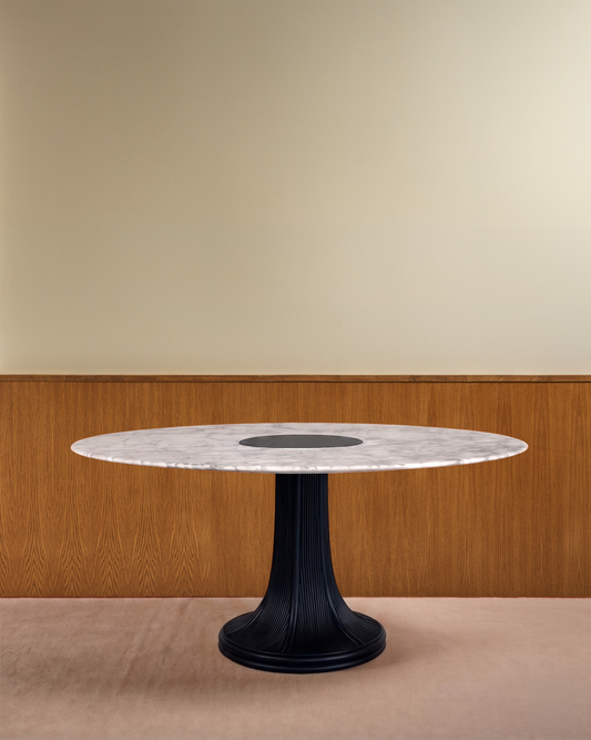 Table Riviera - Noir / Marbre Noir