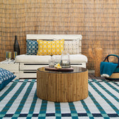 Vichy Rug - Sarah Blue
