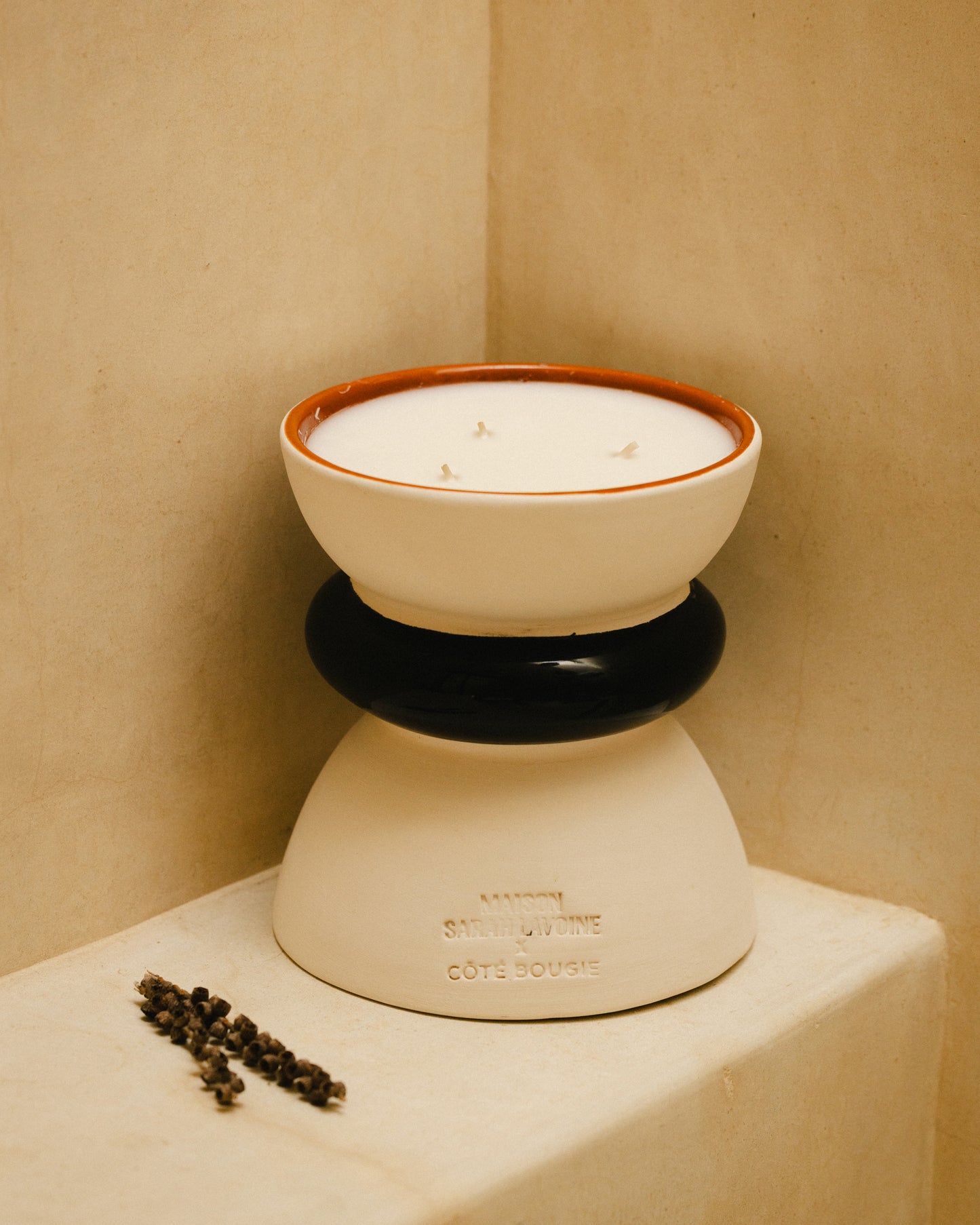 Bougie Tamtam - Noir